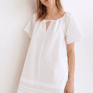 Madewell White Mini Dress